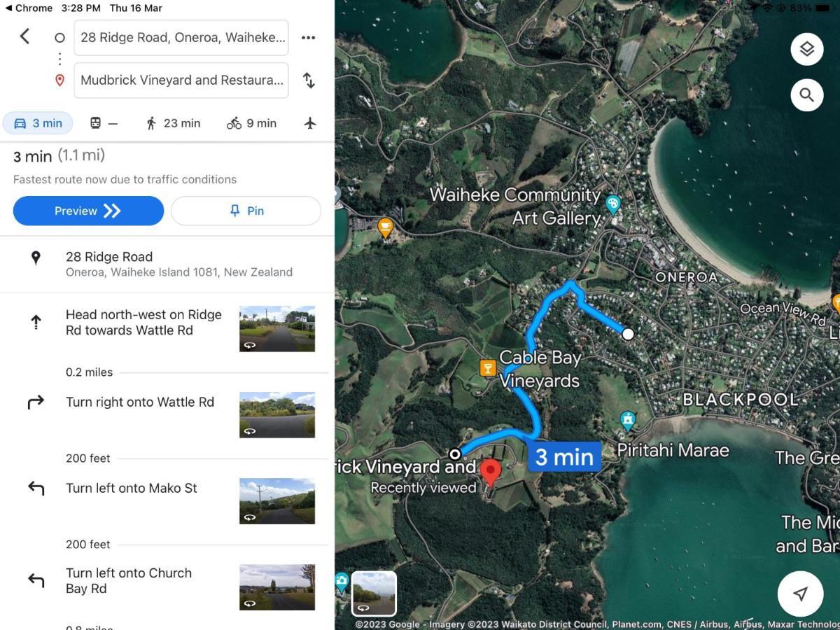 OneroaLa Casita Waiheke公寓 外观 照片